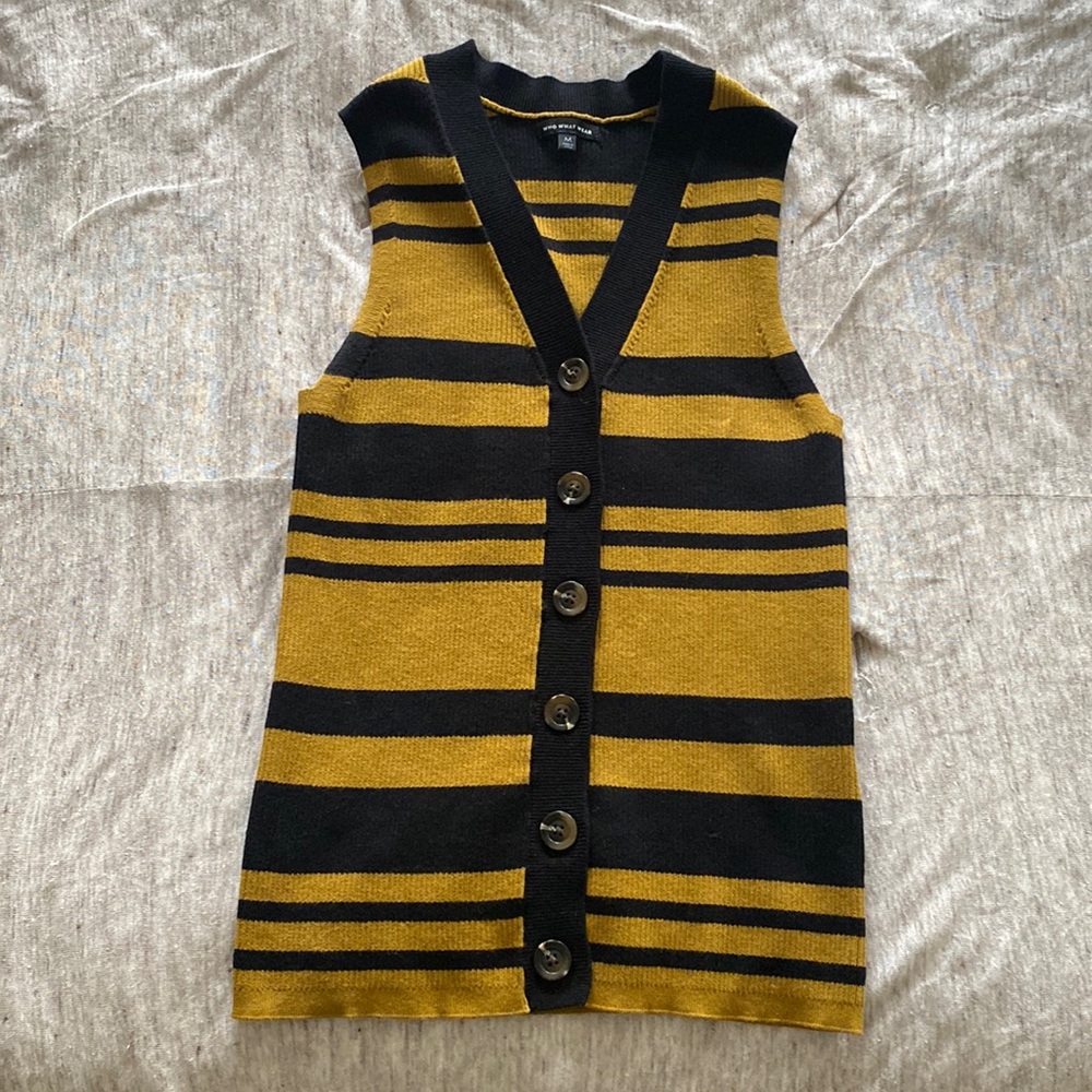 Button Up Vest Size Medium